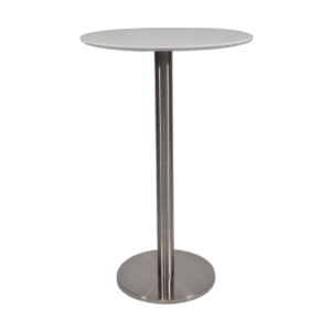 Metall Stehtisch individualisierbar rund / dünn 1474